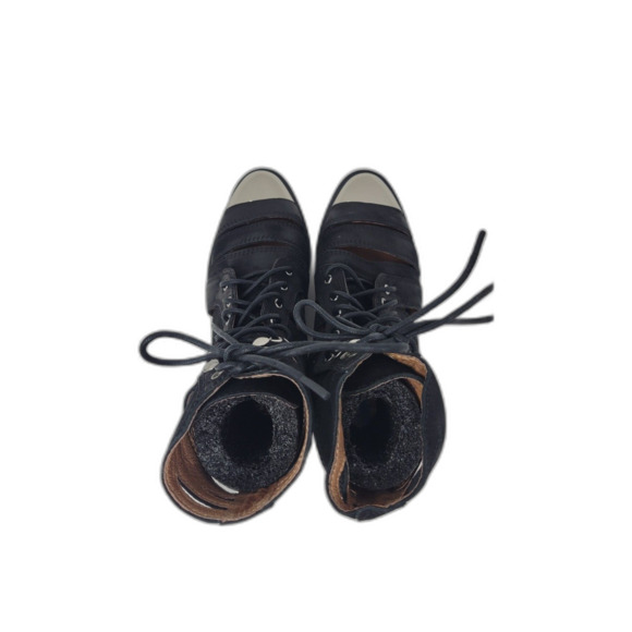 Jeffrey Campbell Slashd Cap Black Chrome Sandal Boots - Picture 3 of 9